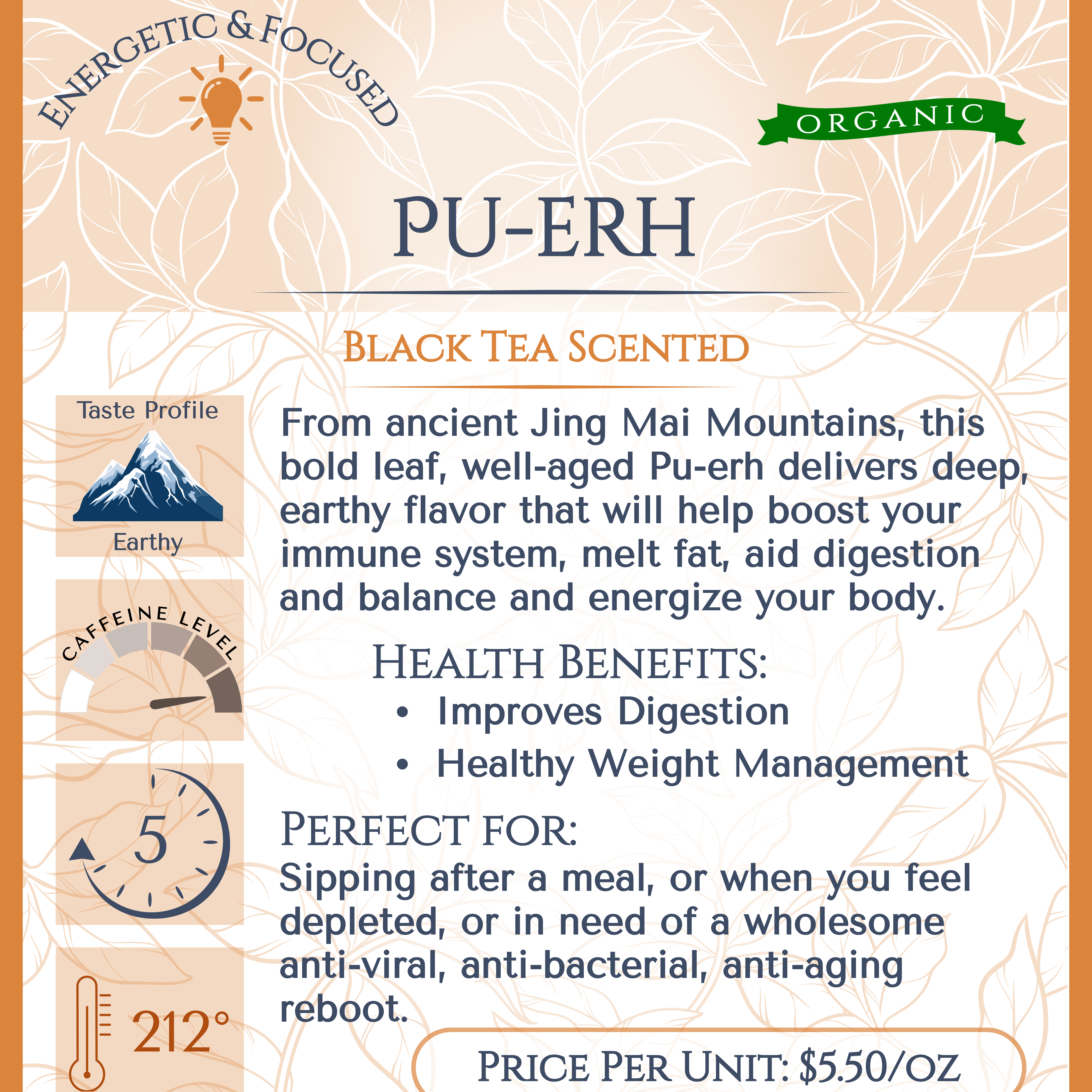 Pu-erh Organic