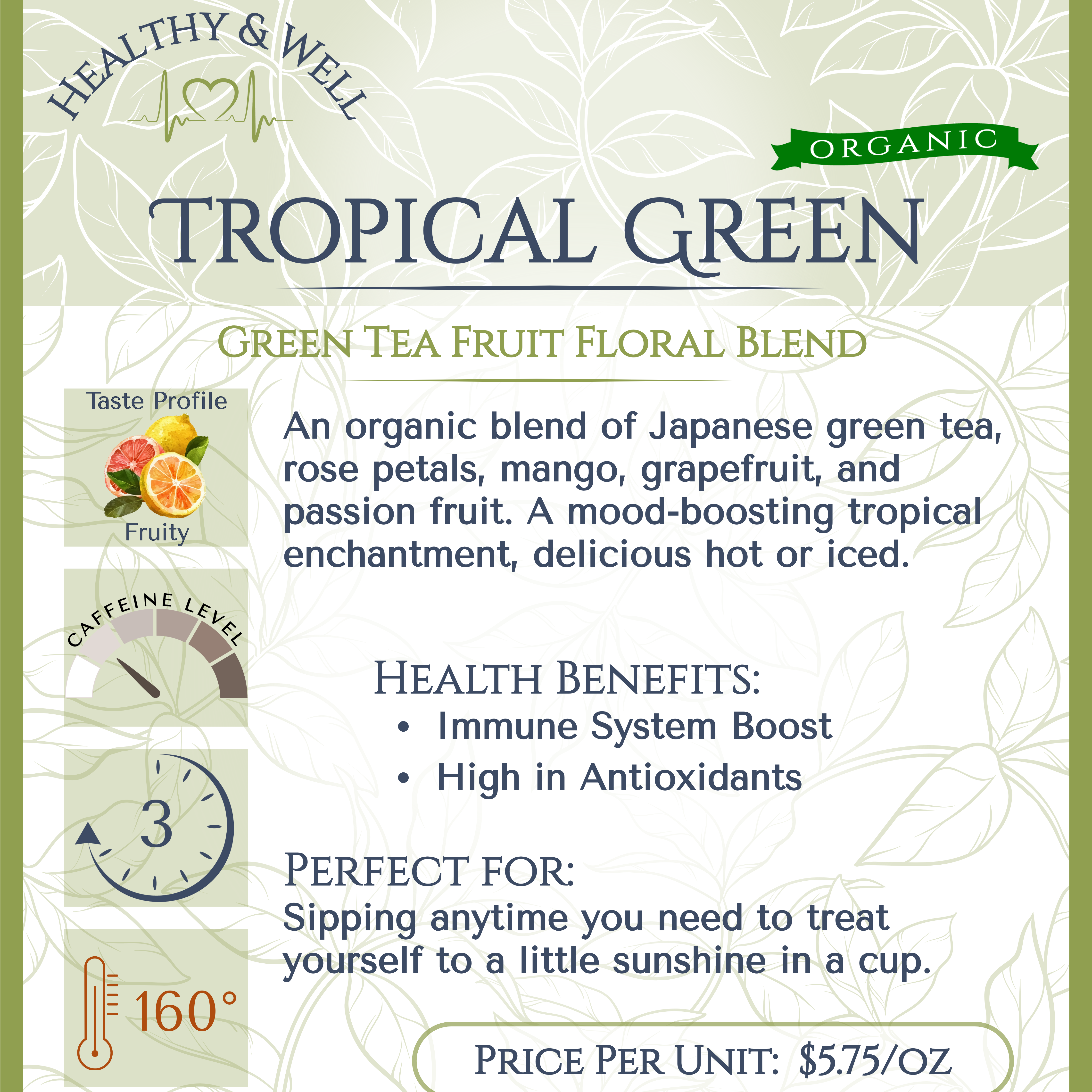 Tropical Green Organic
