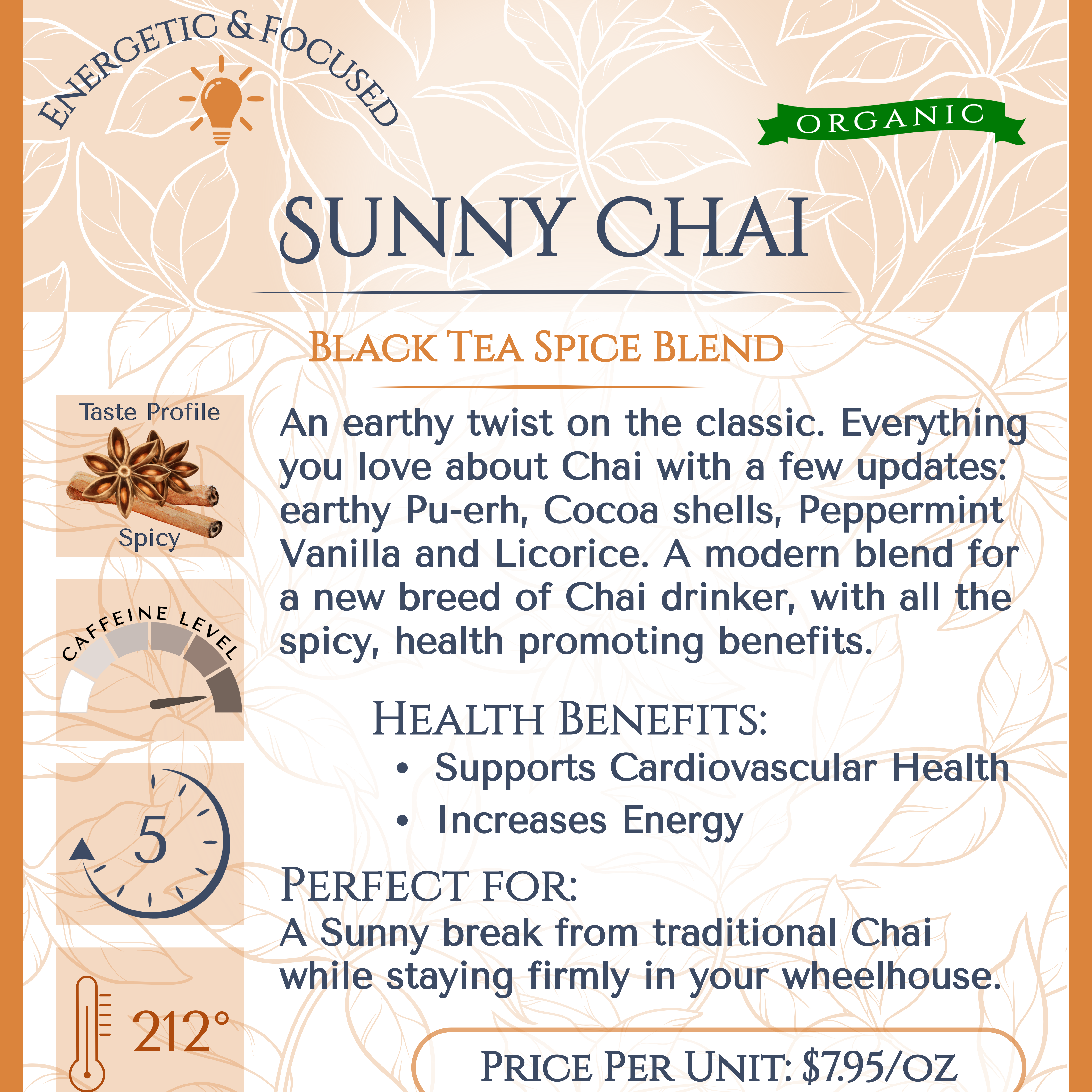 Sunny Chai Organic