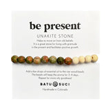 Natural Stone and Wooden Bead Diffuser Bracelets