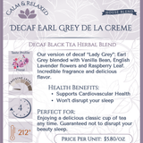 Decaf Earl Grey de la Creme