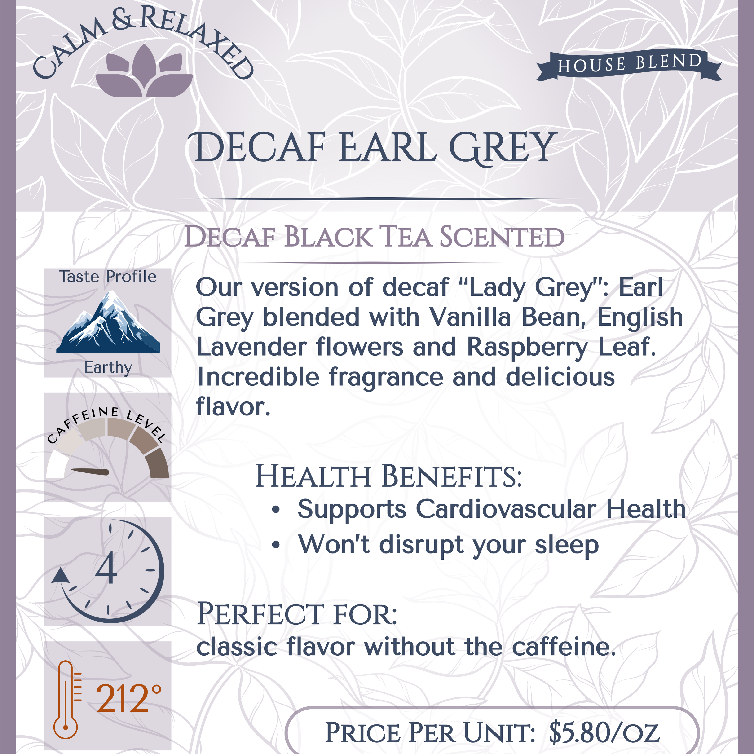 Decaf Earl Grey