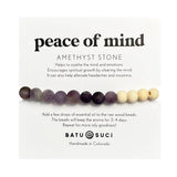 Natural Stone and Wooden Bead Diffuser Bracelets