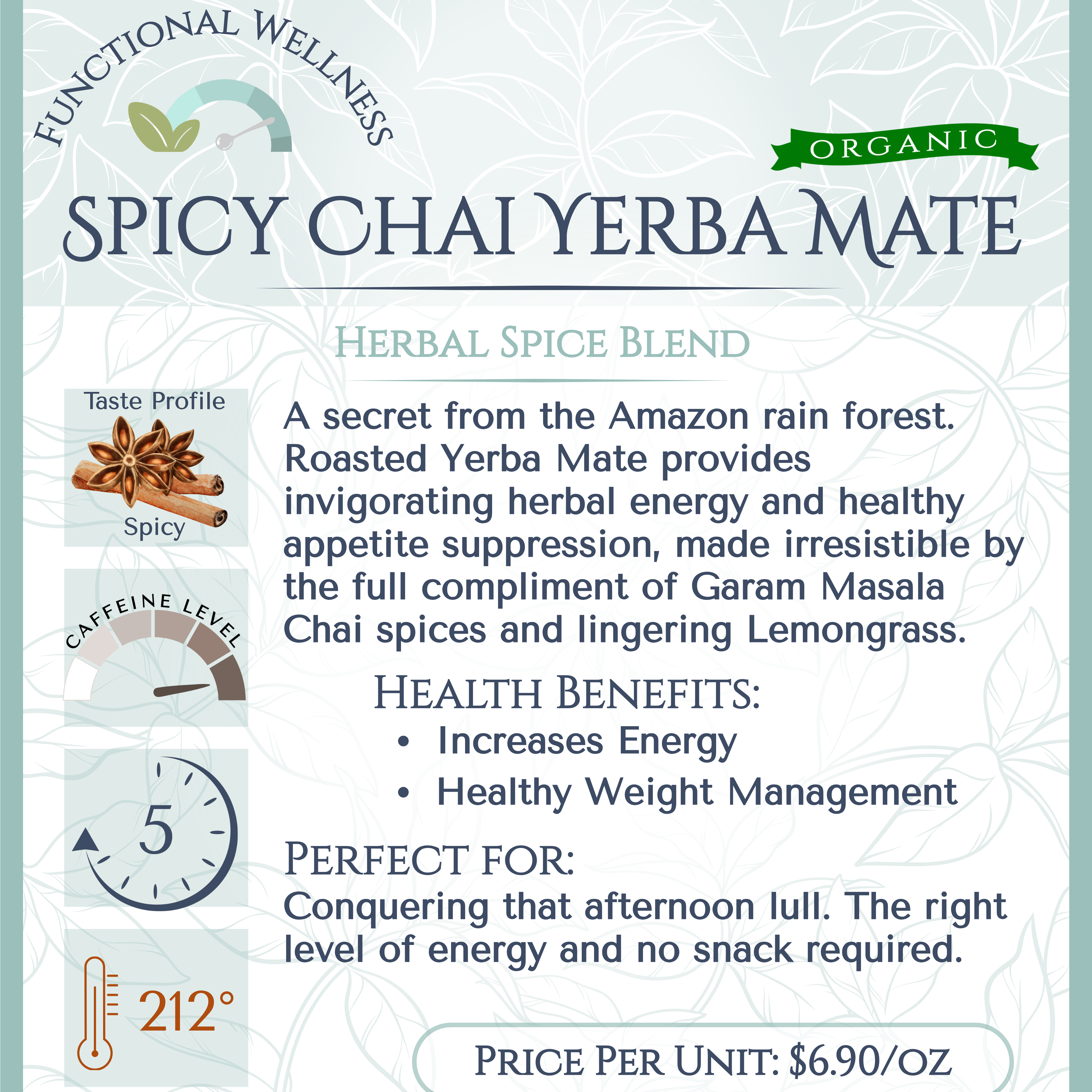 Spicy Chai Yerba Mate