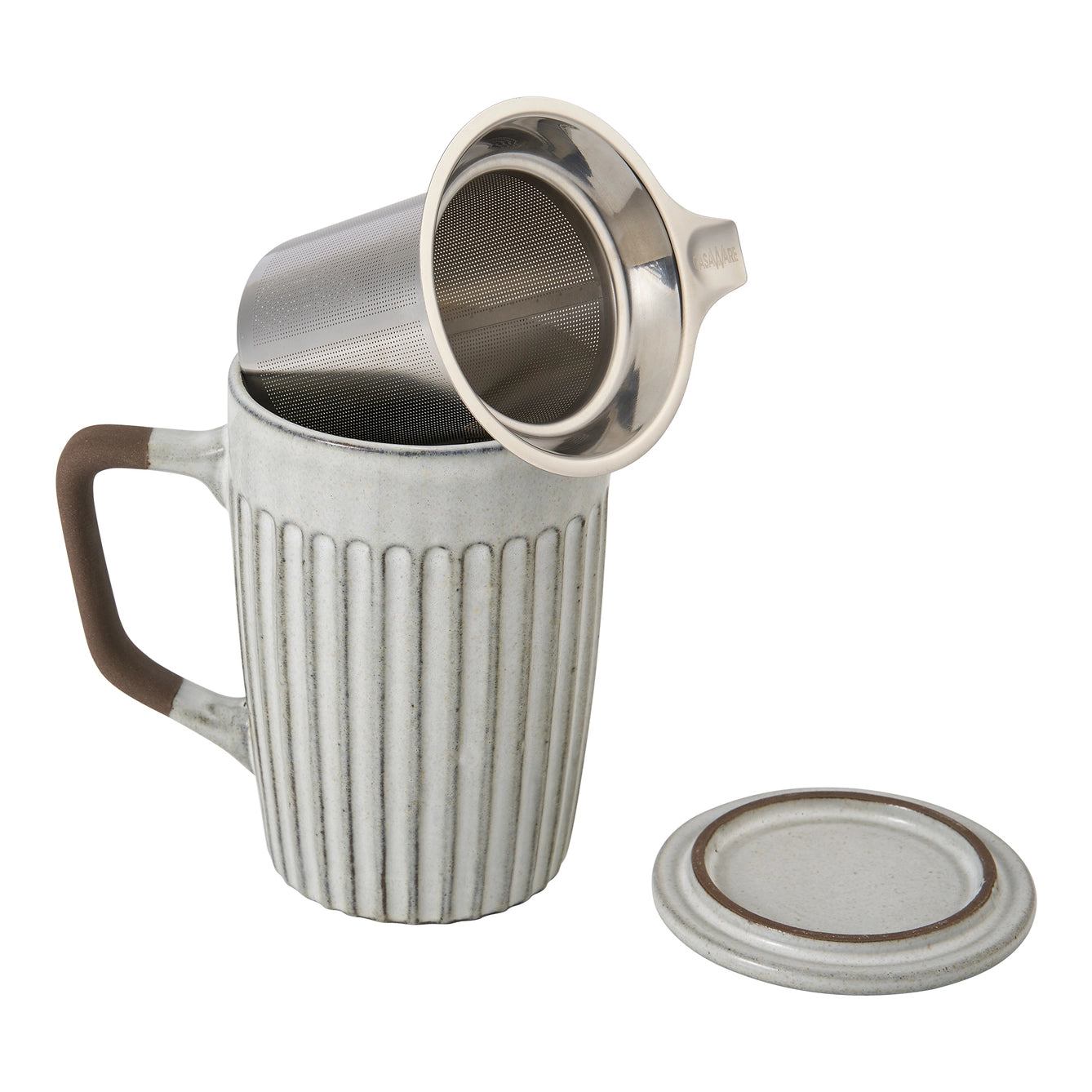 Shell 18 oz Tea Infuser Mug