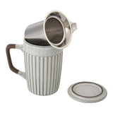 Shell 18 oz Tea Infuser Mug