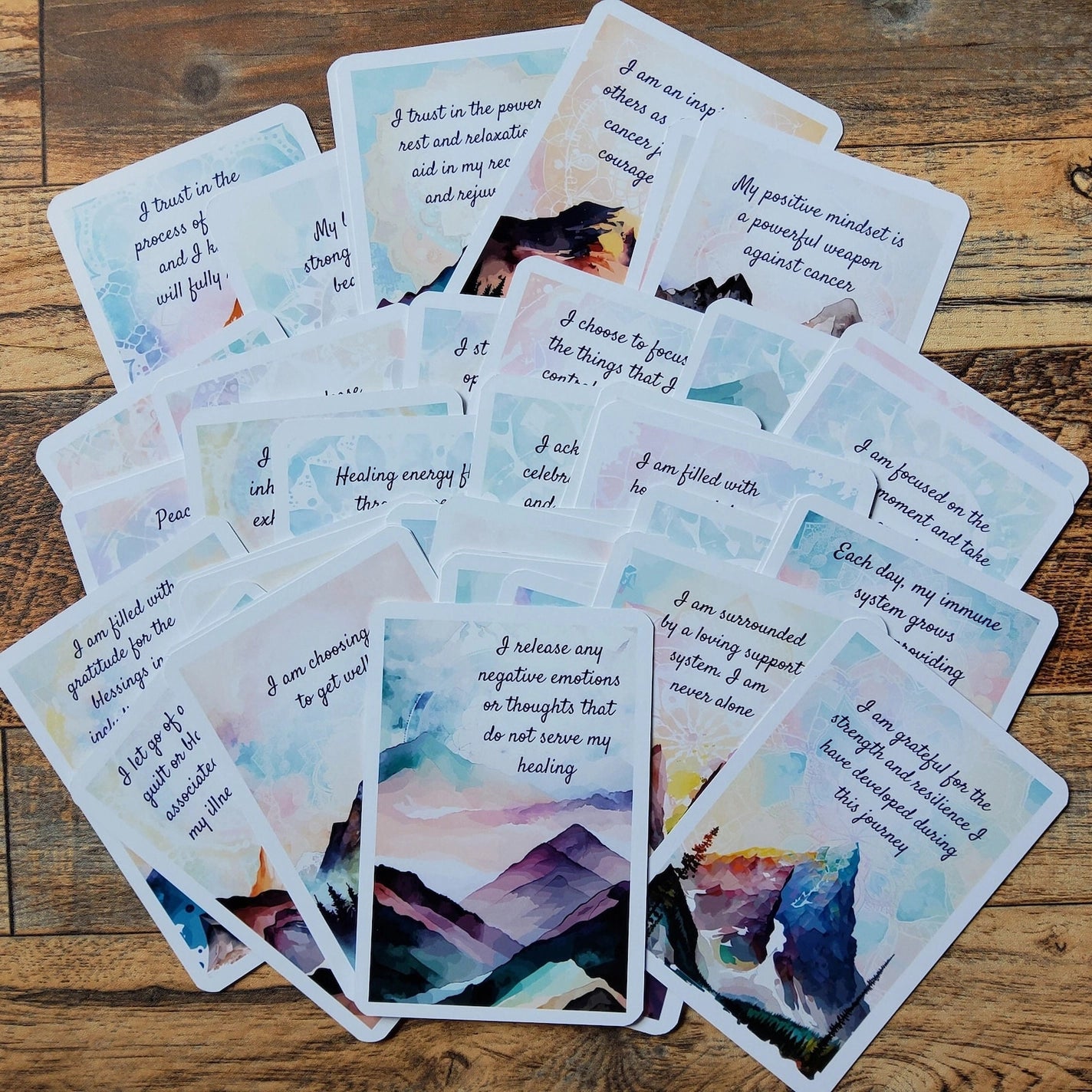 Cancer Warrior Affirmations Deck