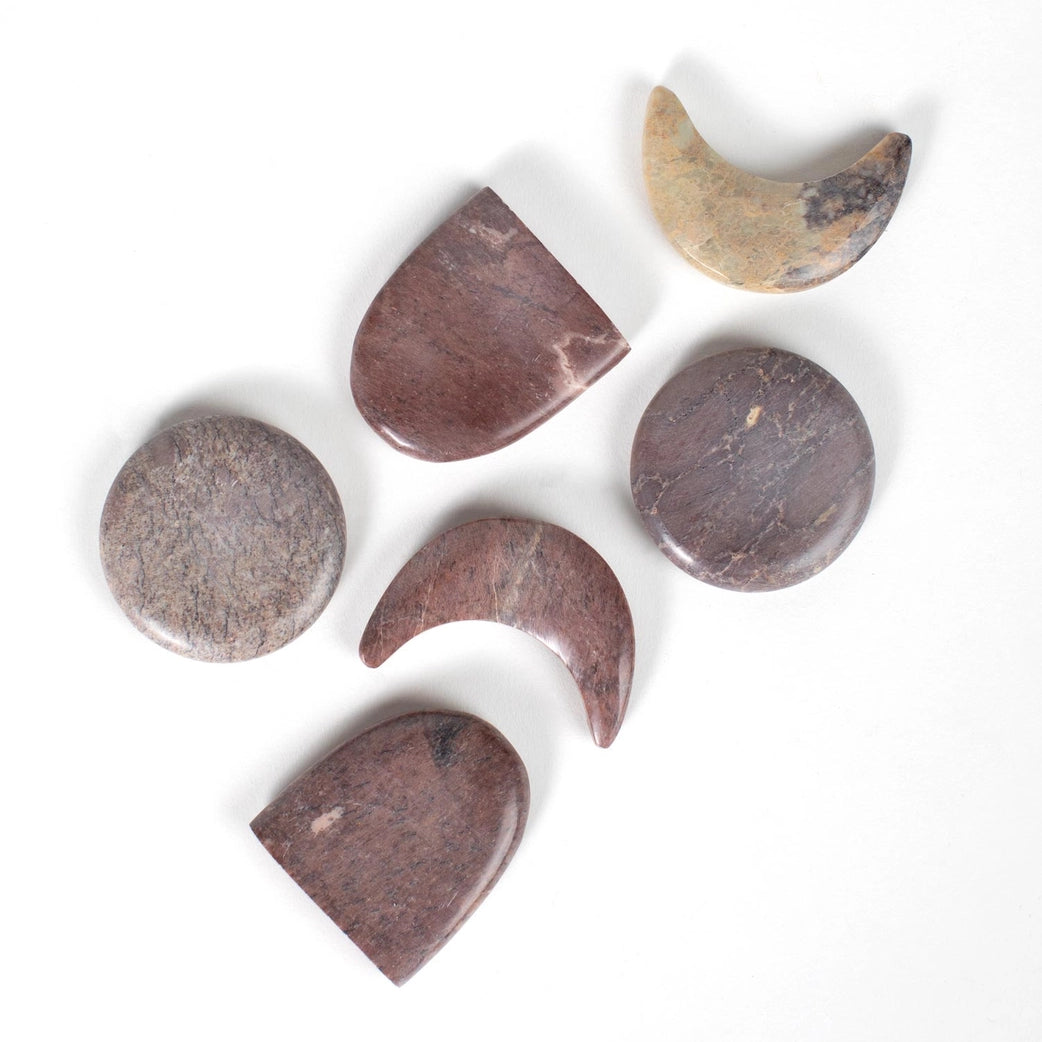Gua Sha Facial Massage Stone Set
