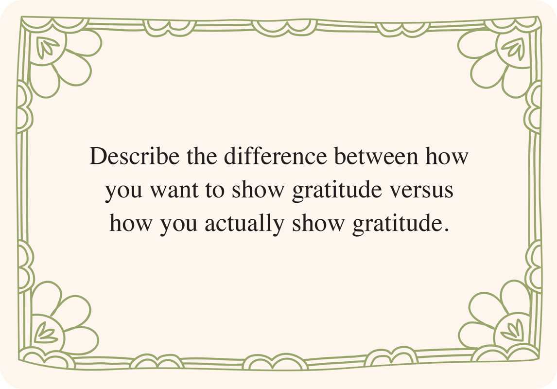 Gratitude Writing Prompts
